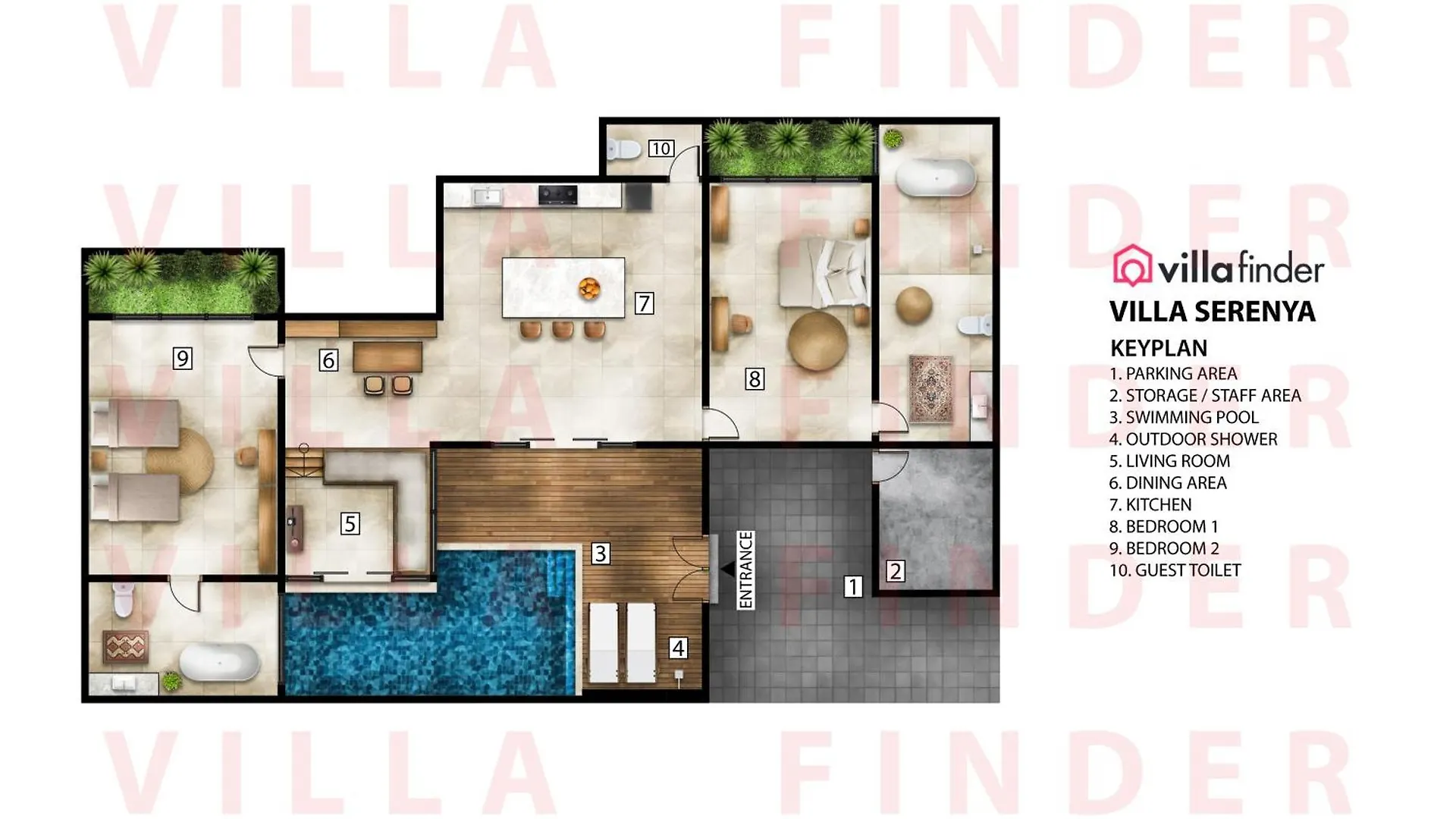 Villa Serenya By Villa Finder Ubud